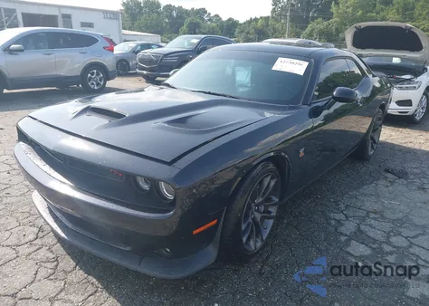 2021 Dodge Challenger R/T Scat Pack z USA, uszkodzony, nr VIN 2C3CDZFJXMH507774